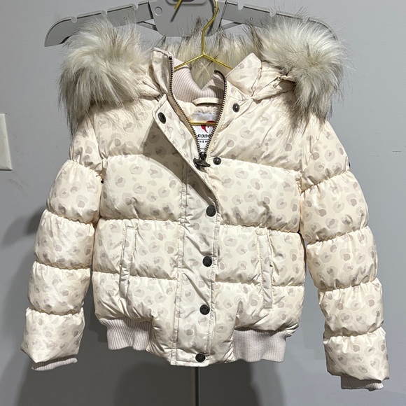 Appaman Kyla Puffer Jacket with Faux Fur Hood - Picture 4 of 5